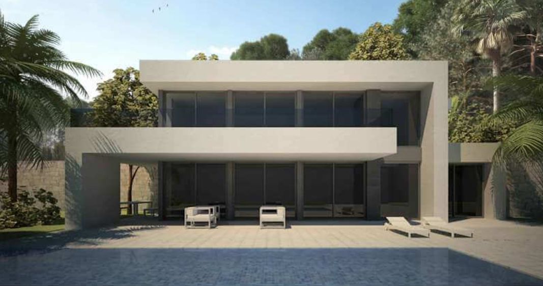 New build villa in Pedreguer with 4 bedrooms