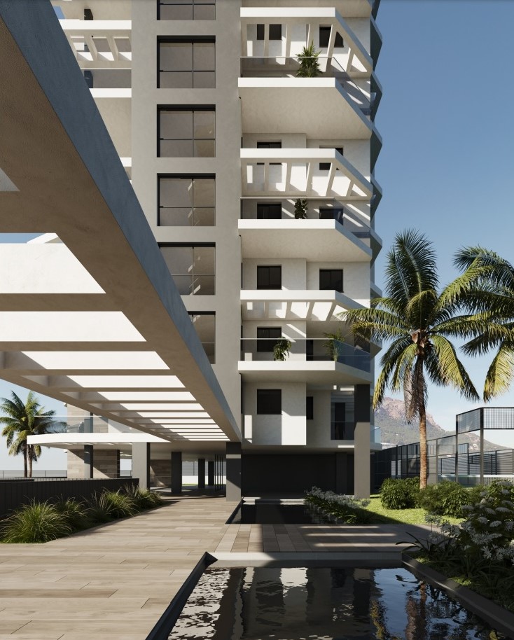 Modern Luxe Appartement in Calpe met Uitzicht op Zee